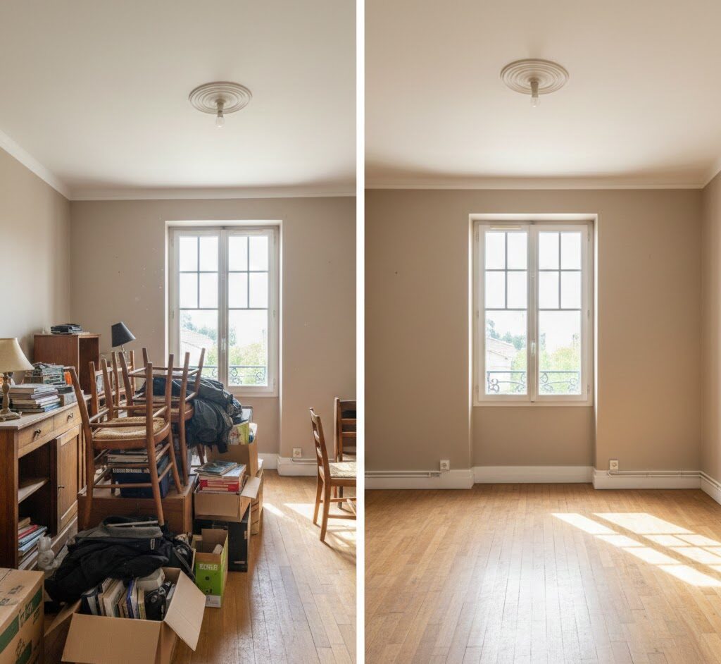 débarras d'une maison dans l'herault